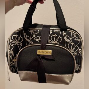 Ellen Tracy 2 Piece Cosmetic Bag